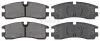 Bremsbelagsatz, Scheibenbremse Hinterachse A.B.S. 38754