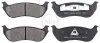 Bremsbelagsatz, Scheibenbremse Hinterachse A.B.S. 38881
