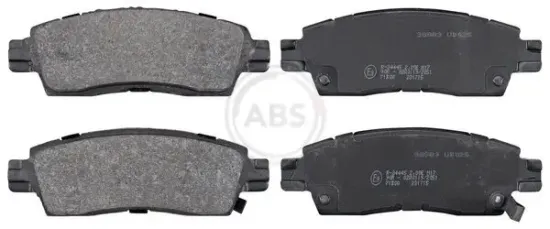 Bremsbelagsatz, Scheibenbremse Hinterachse A.B.S. 38883 Bild Bremsbelagsatz, Scheibenbremse Hinterachse A.B.S. 38883