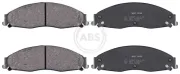 Bremsbelagsatz, Scheibenbremse Vorderachse A.B.S. 38921