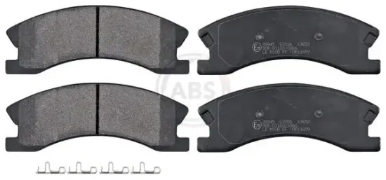 Bremsbelagsatz, Scheibenbremse Vorderachse A.B.S. 38945 Bild Bremsbelagsatz, Scheibenbremse Vorderachse A.B.S. 38945