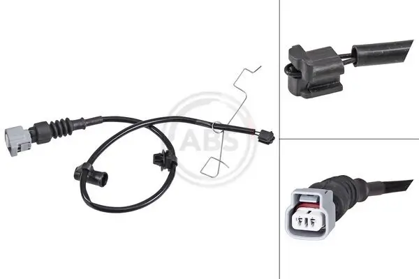 Warnkontakt, Bremsbelagverschleiß Vorderachse links A.B.S. 39447