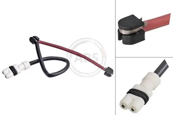 Warnkontakt, Bremsbelagverschleiß Vorderachse links Vorderachse rechts A.B.S. 39536