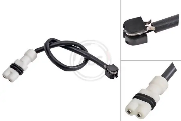 Warnkontakt, Bremsbelagverschleiß Vorderachse links Vorderachse rechts A.B.S. 39540