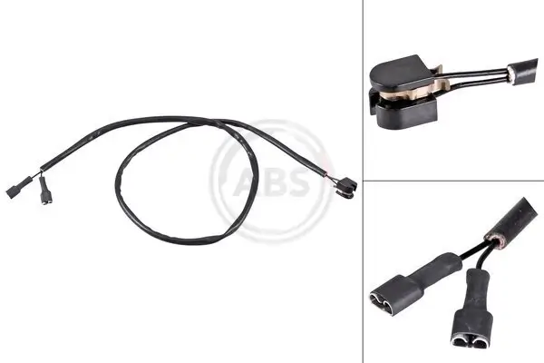 Warnkontakt, Bremsbelagverschleiß Hinterachse links Hinterachse rechts A.B.S. 39548