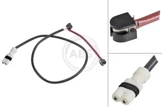 Warnkontakt, Bremsbelagverschleiß Hinterachse links Hinterachse rechts A.B.S. 39563 Bild Warnkontakt, Bremsbelagverschleiß Hinterachse links Hinterachse rechts A.B.S. 39563