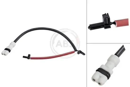 Warnkontakt, Bremsbelagverschleiß Vorderachse links A.B.S. 39657 Bild Warnkontakt, Bremsbelagverschleiß Vorderachse links A.B.S. 39657