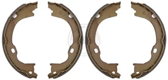 Bremsbackensatz, Feststellbremse Hinterachse A.B.S. 40941 Bild Bremsbackensatz, Feststellbremse Hinterachse A.B.S. 40941