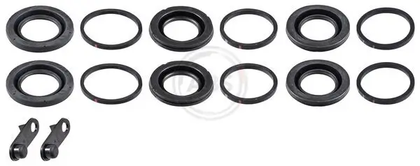 Reparatursatz, Bremssattel Vorderachse A.B.S. 43199