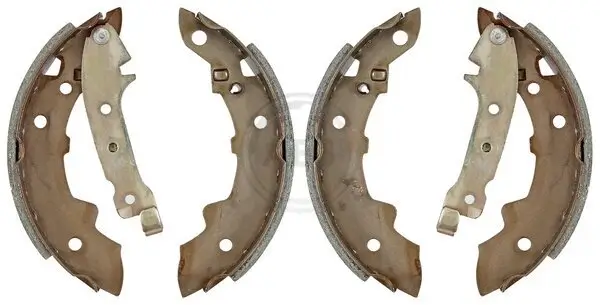 Bremsbackensatz Hinterachse A.B.S. 8410