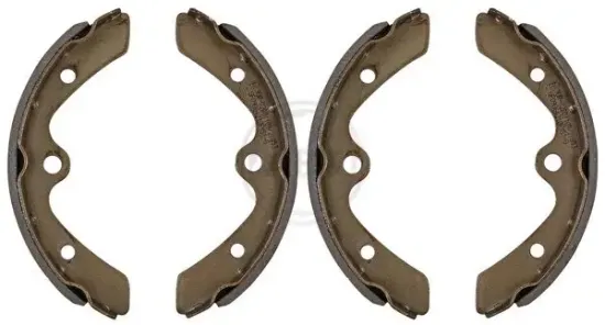 Bremsbackensatz Hinterachse Vorderachse A.B.S. 8570 Bild Bremsbackensatz Hinterachse Vorderachse A.B.S. 8570