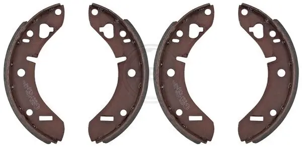 Bremsbackensatz Hinterachse A.B.S. 8620