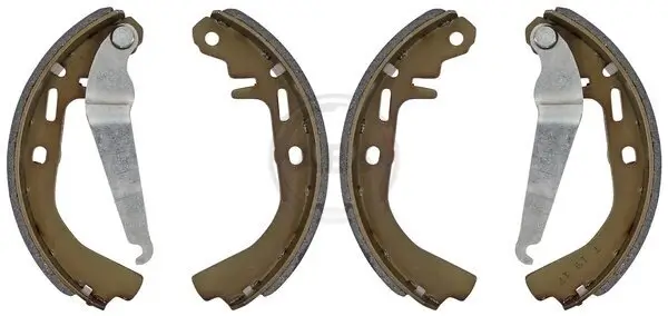 Bremsbackensatz Hinterachse A.B.S. 8733