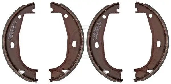 Bremsbackensatz, Feststellbremse Hinterachse A.B.S. 8950