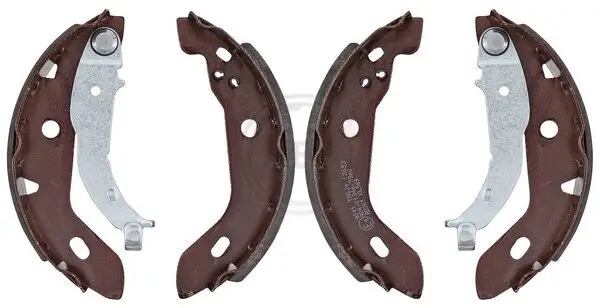 Bremsbackensatz Hinterachse A.B.S. 9041