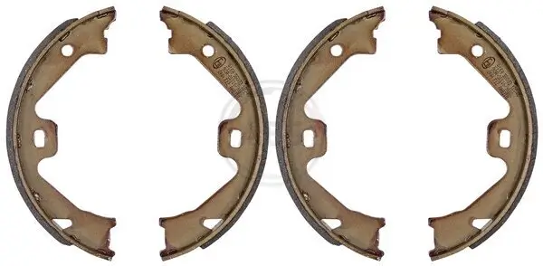 Bremsbackensatz, Feststellbremse Hinterachse A.B.S. 9169