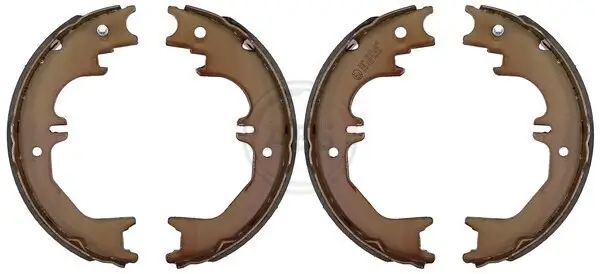 Bremsbackensatz, Feststellbremse Hinterachse A.B.S. 9286