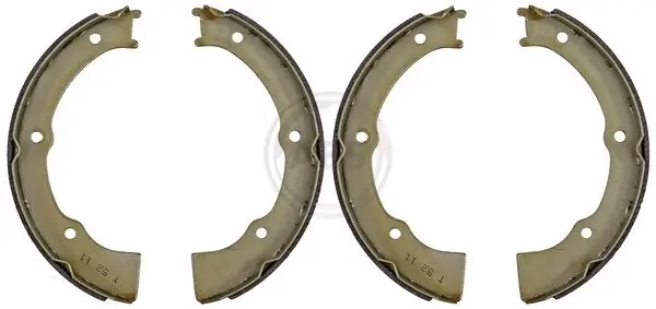 Bremsbackensatz, Feststellbremse A.B.S. 9307