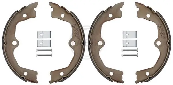 Bremsbackensatz, Feststellbremse Hinterachse A.B.S. 9315