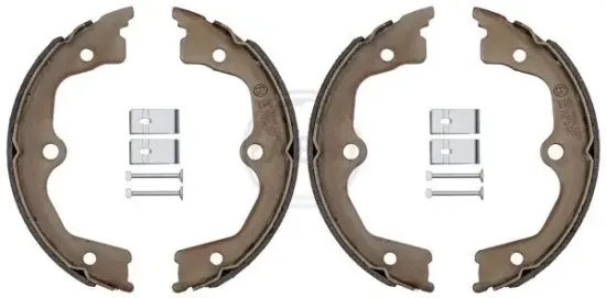 Bremsbackensatz, Feststellbremse Hinterachse A.B.S. 9315 Bild Bremsbackensatz, Feststellbremse Hinterachse A.B.S. 9315