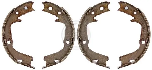 Bremsbackensatz, Feststellbremse Hinterachse A.B.S. 9324