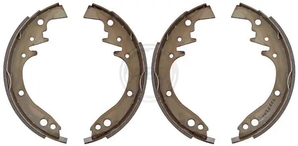 Bremsbackensatz Hinterachse Vorderachse A.B.S. 9342