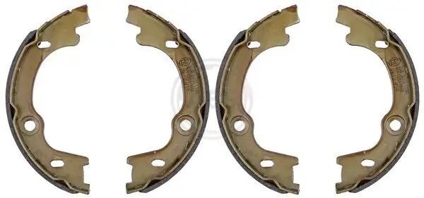 Bremsbackensatz, Feststellbremse Hinterachse A.B.S. 9348