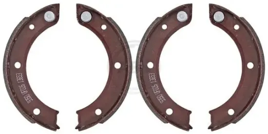 Bremsbackensatz, Feststellbremse Hinterachse A.B.S. 9350 Bild Bremsbackensatz, Feststellbremse Hinterachse A.B.S. 9350