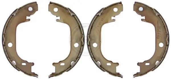 Bremsbackensatz, Feststellbremse Hinterachse A.B.S. 9358