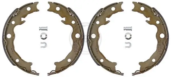 Bremsbackensatz, Feststellbremse Hinterachse A.B.S. 9367