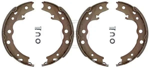 Bremsbackensatz, Feststellbremse Hinterachse A.B.S. 9368