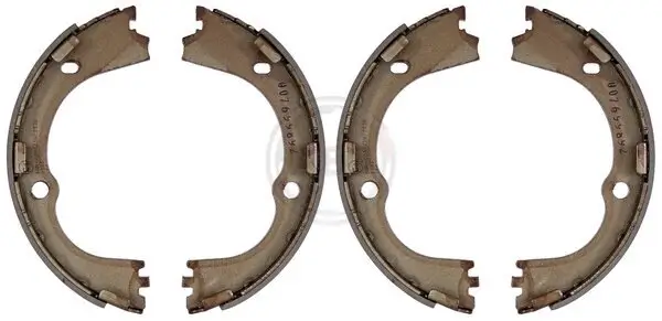 Bremsbackensatz, Feststellbremse Hinterachse A.B.S. 9385