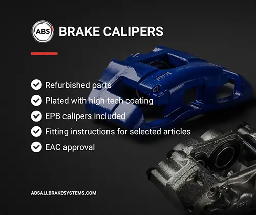 Bremssattel Hinterachse links A.B.S. 425161