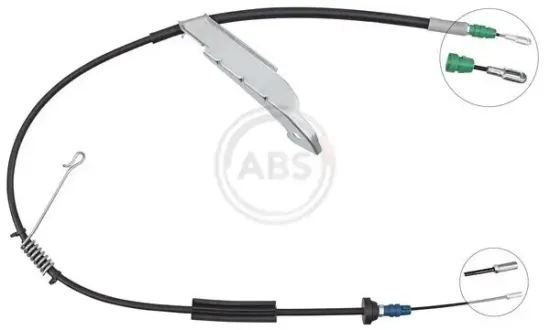 Seilzug, Feststellbremse hinten links A.B.S. K10030 Bild Seilzug, Feststellbremse hinten links A.B.S. K10030