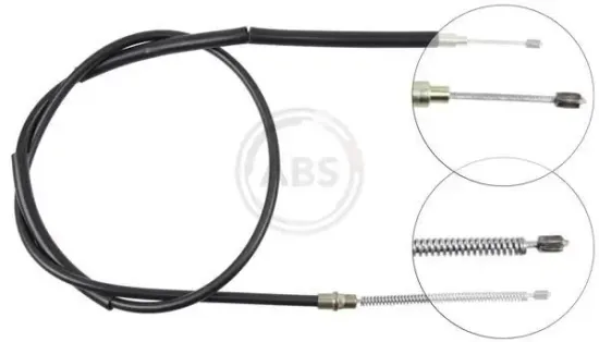 Seilzug, Feststellbremse hinten links A.B.S. K10037 Bild Seilzug, Feststellbremse hinten links A.B.S. K10037