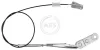 Seilzug, Feststellbremse hinten links hinten rechts A.B.S. K10054