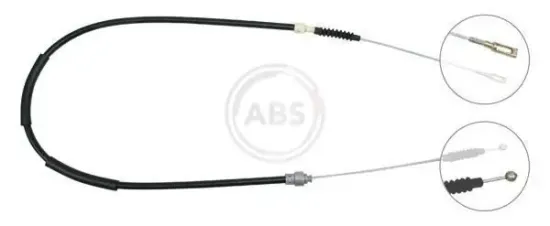 Seilzug, Feststellbremse hinten links hinten rechts A.B.S. K10056 Bild Seilzug, Feststellbremse hinten links hinten rechts A.B.S. K10056