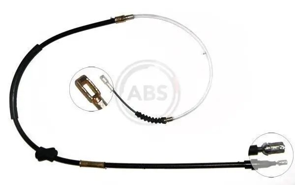 Seilzug, Feststellbremse hinten links hinten rechts A.B.S. K10086