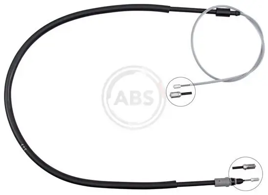 Seilzug, Feststellbremse hinten links hinten rechts A.B.S. K10220