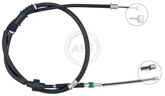 Seilzug, Feststellbremse hinten rechts A.B.S. K10224 Bild Seilzug, Feststellbremse hinten rechts A.B.S. K10224