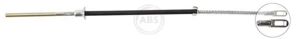 Seilzug, Feststellbremse vorne links vorne rechts A.B.S. K10356
