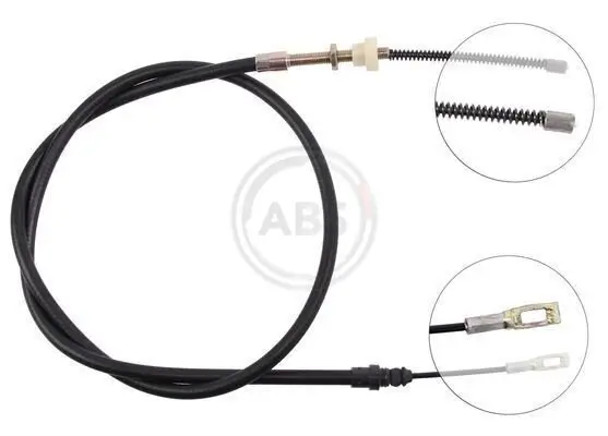 Seilzug, Feststellbremse hinten links hinten rechts A.B.S. K10376