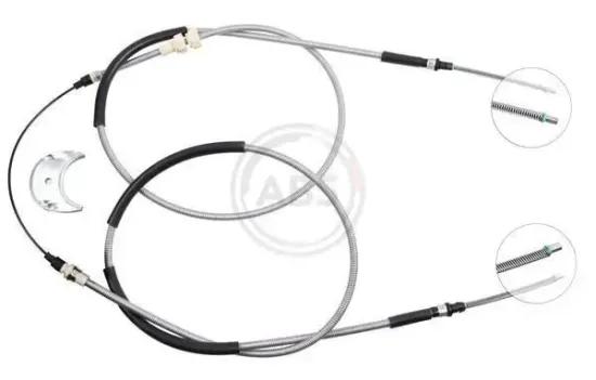 Seilzug, Feststellbremse hinten A.B.S. K10655 Bild Seilzug, Feststellbremse hinten A.B.S. K10655