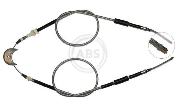 Seilzug, Feststellbremse hinten A.B.S. K10675