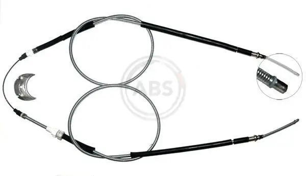 Seilzug, Feststellbremse hinten A.B.S. K10685