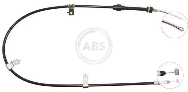 Seilzug, Feststellbremse hinten links A.B.S. K10697