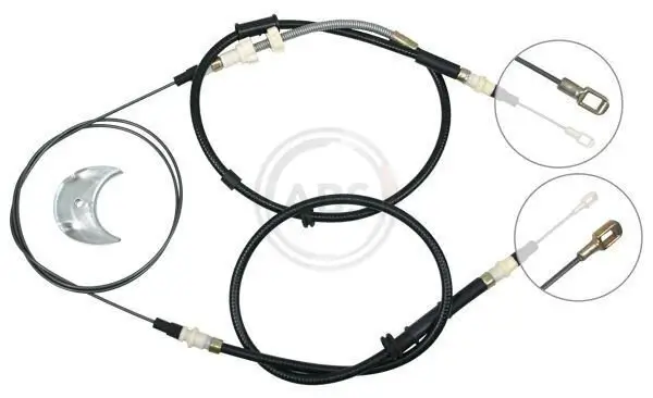 Seilzug, Feststellbremse hinten A.B.S. K10785