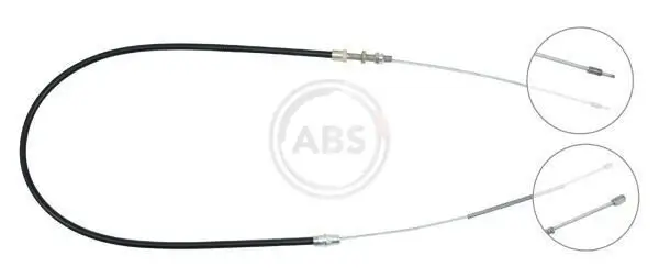 Seilzug, Feststellbremse hinten links hinten rechts A.B.S. K10786