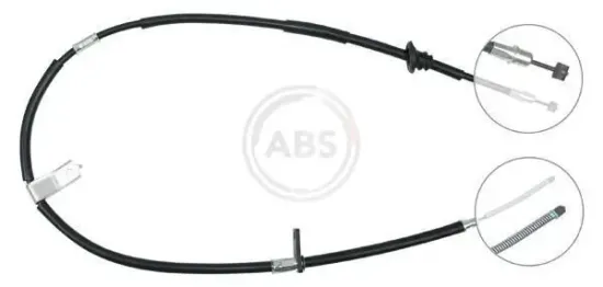 Seilzug, Feststellbremse A.B.S. K10897 Bild Seilzug, Feststellbremse A.B.S. K10897