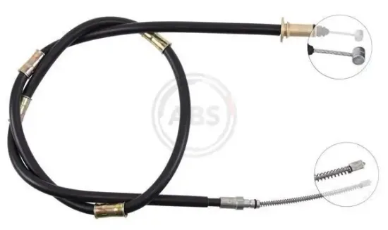 Seilzug, Feststellbremse hinten links A.B.S. K10917 Bild Seilzug, Feststellbremse hinten links A.B.S. K10917